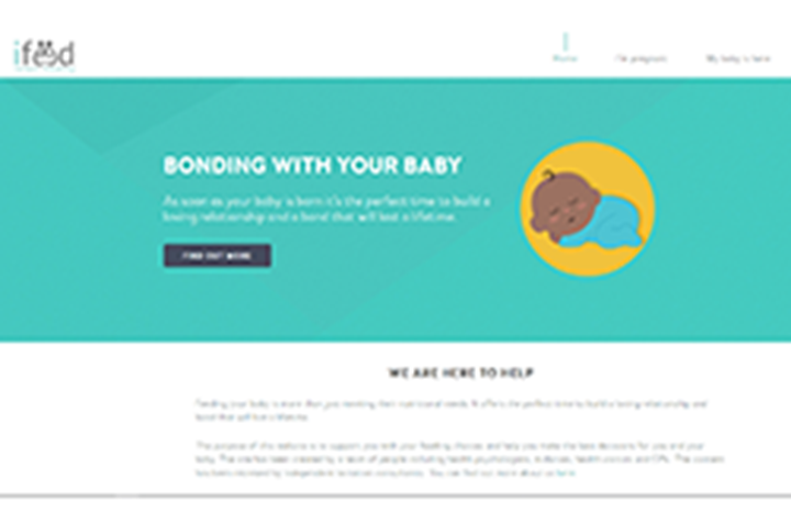 Infant-feeding website