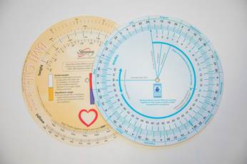 Combined BMI and due date calendar