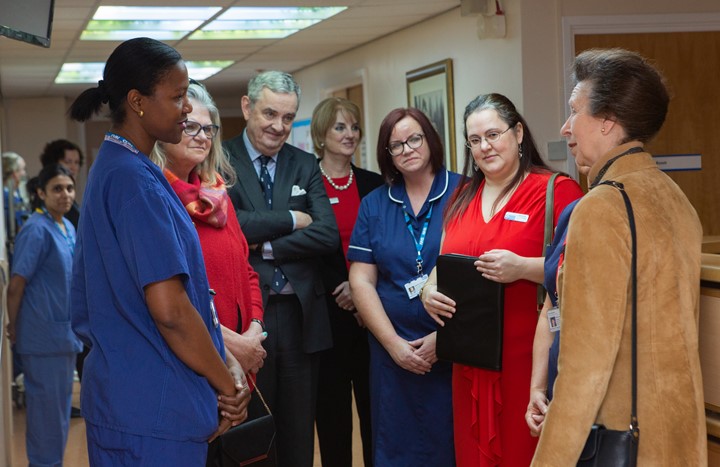 Royal visit for Rotherham maternity Unit