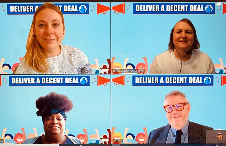 RCM members tell NHS Pay Review Body why they deserve a decent pay rise